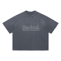 Vintage Washed Distressed Boxy Oversized T-Shirt