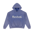 Unisex Mineral Wash Distressed Hoodie