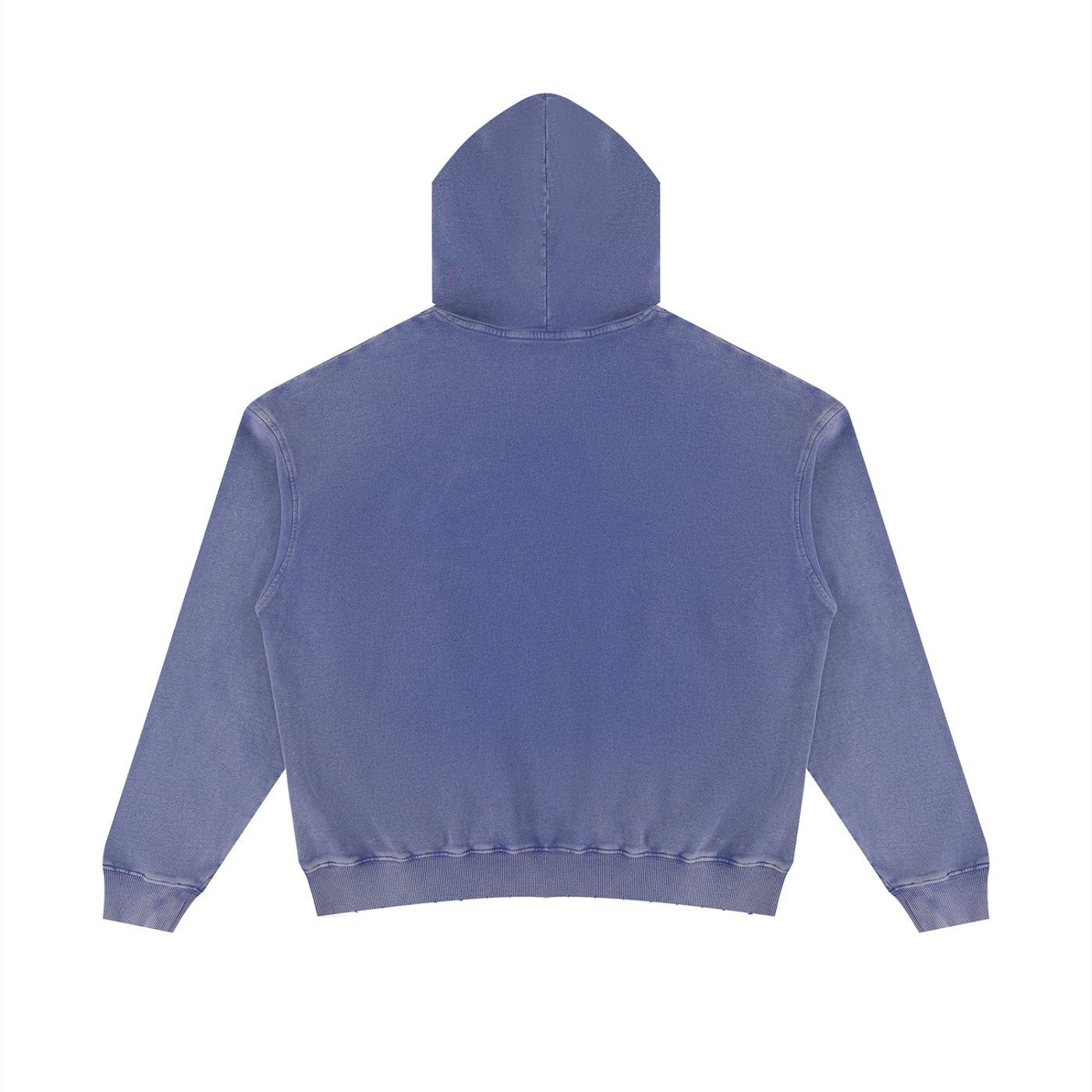 Unisex Mineral Wash Distressed Hoodie