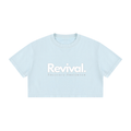 Women's Mineral Wash Cotton Crop T-Shirt