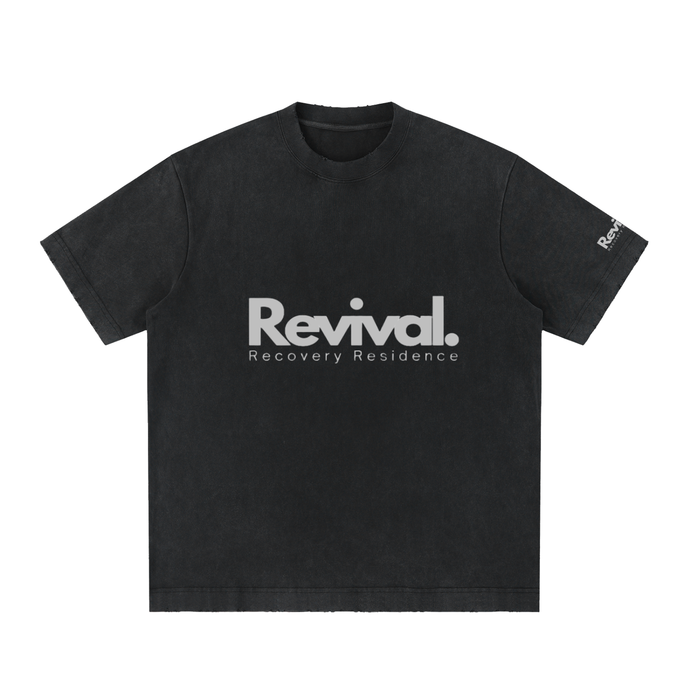 Heavyweight Vintage Washed Frayed T-Shirt