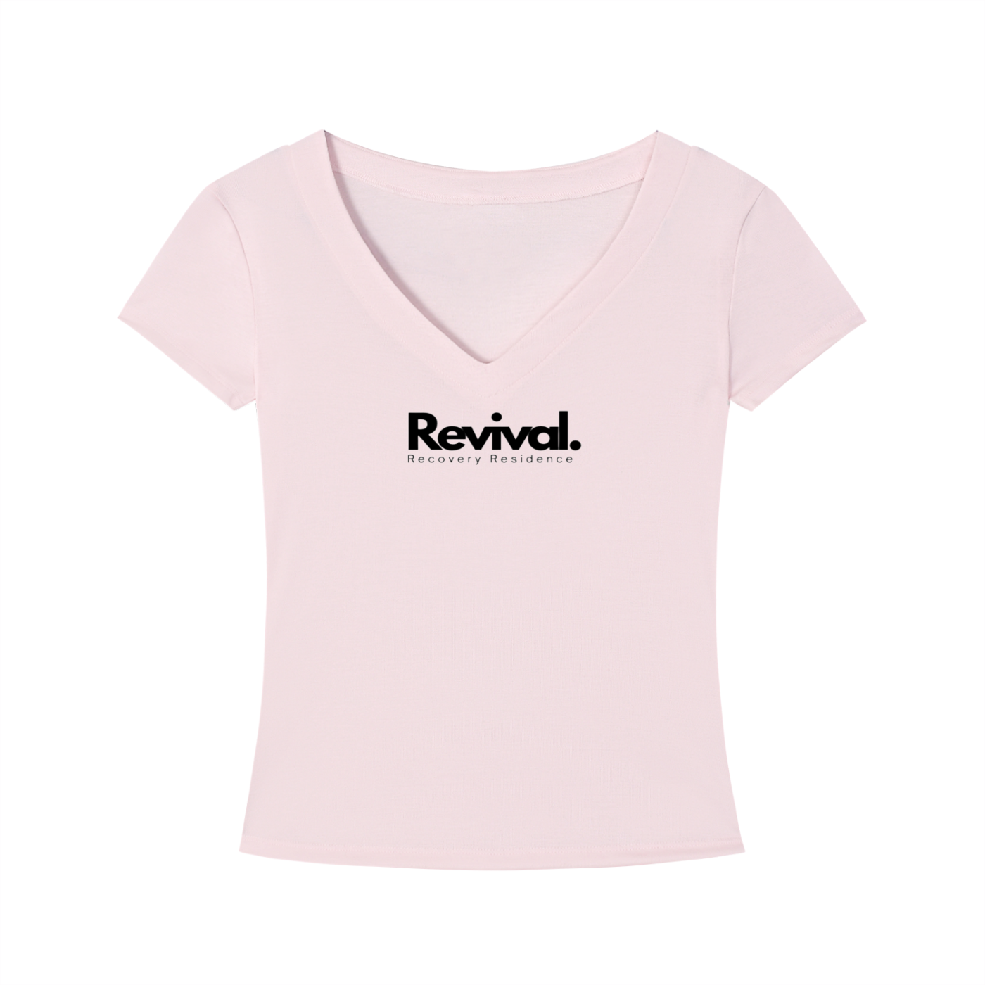 Tencel Slim Fit V-Neck T-Shirt