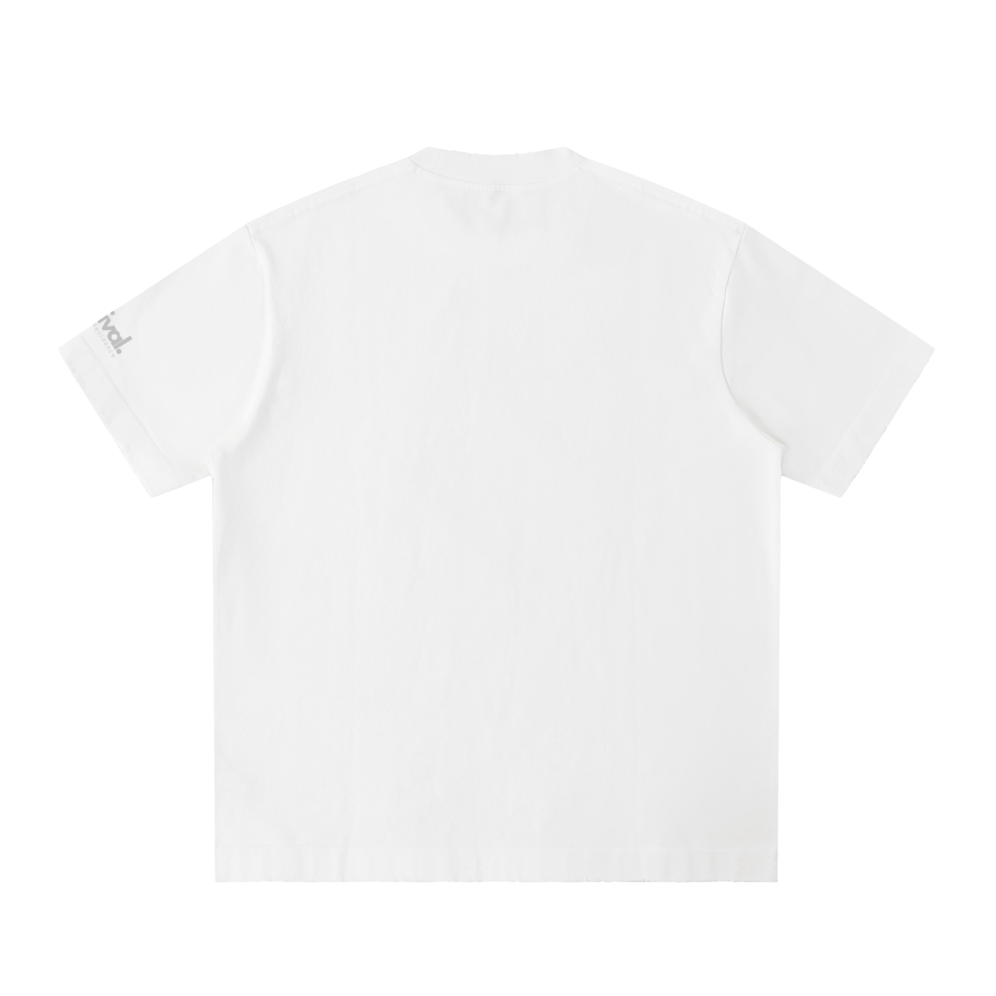 Heavyweight Vintage Washed Frayed T-Shirt