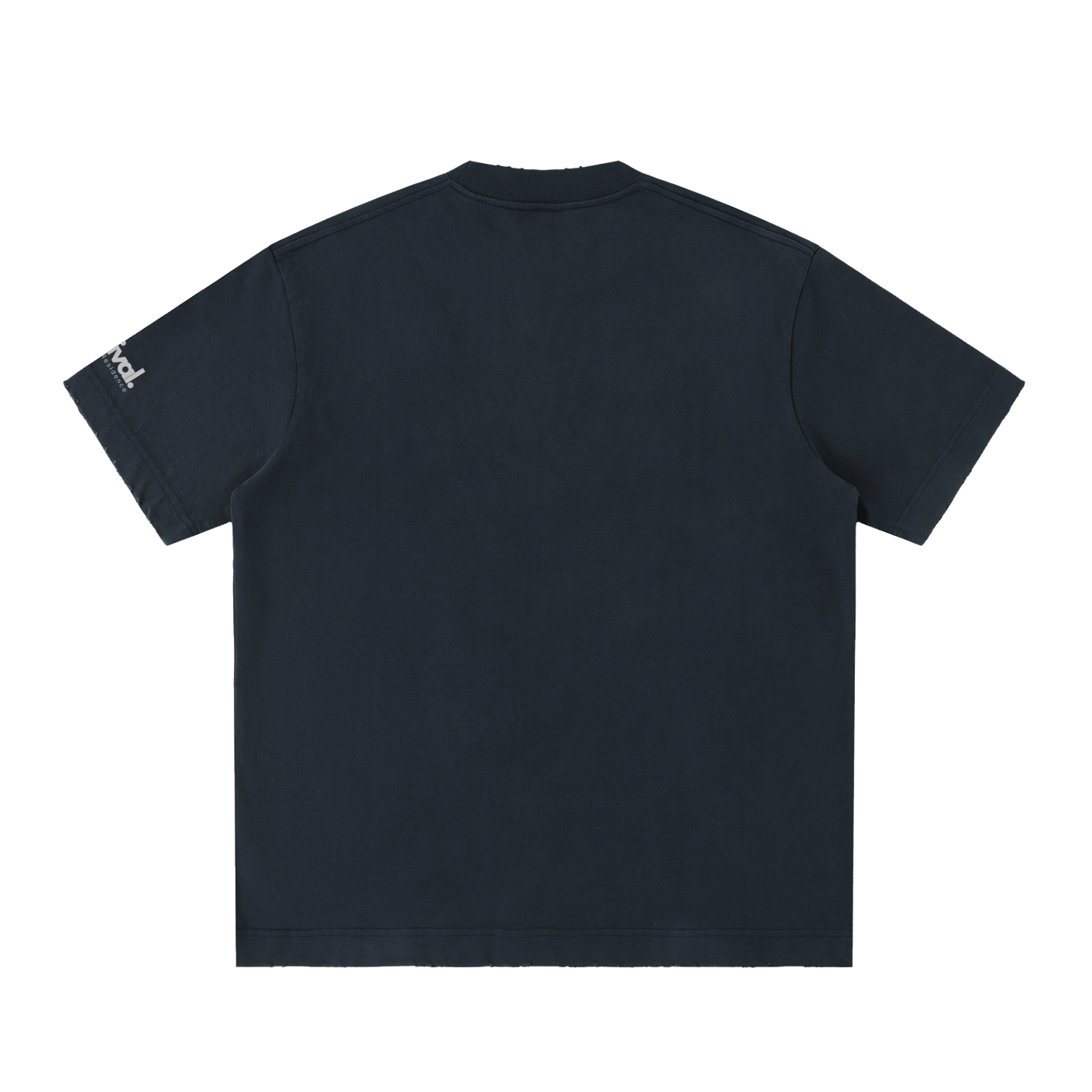 Heavyweight Vintage Washed Frayed T-Shirt