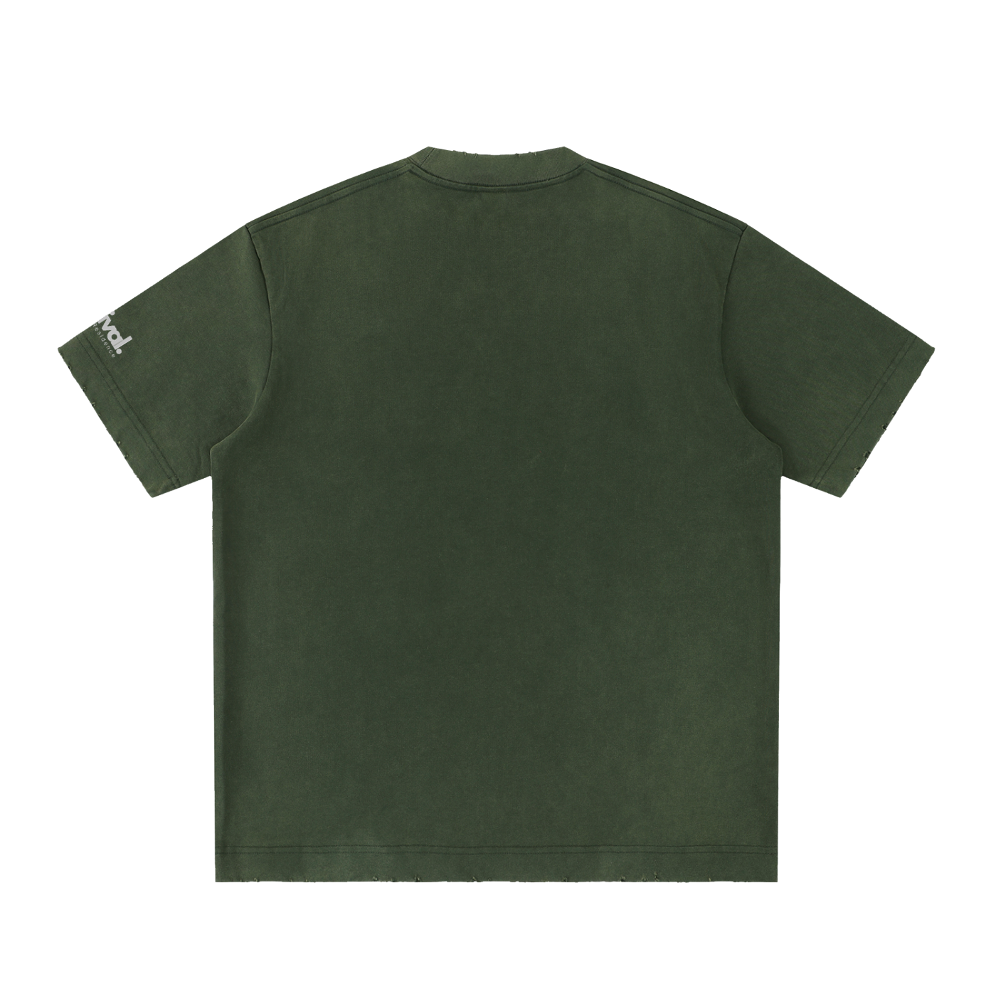 Heavyweight Vintage Washed Frayed T-Shirt