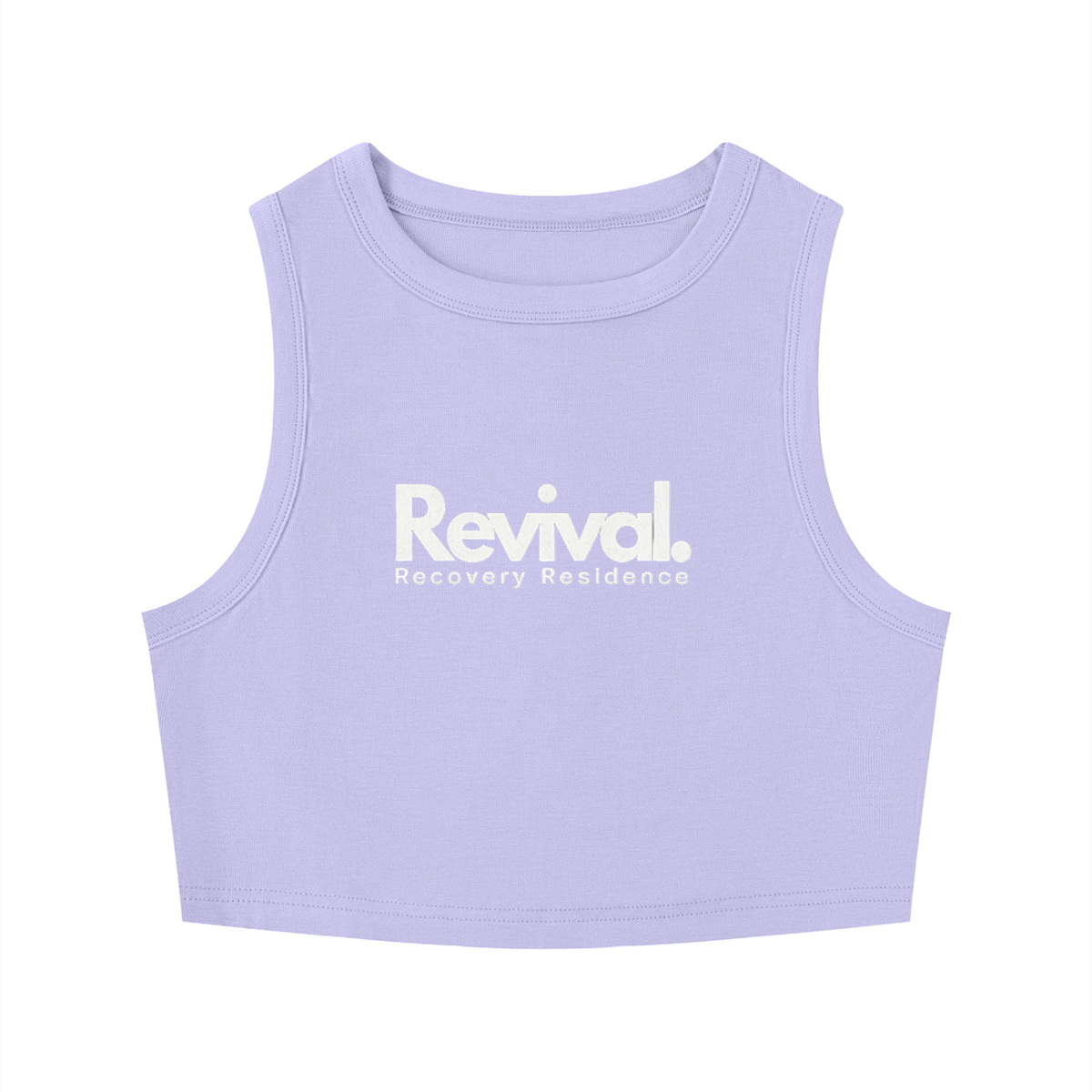 Women's Tight Crewneck Crop Tank Top