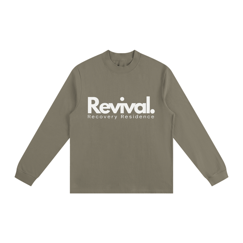 Essential Non-Shrink Mock Neck Sweatshirt