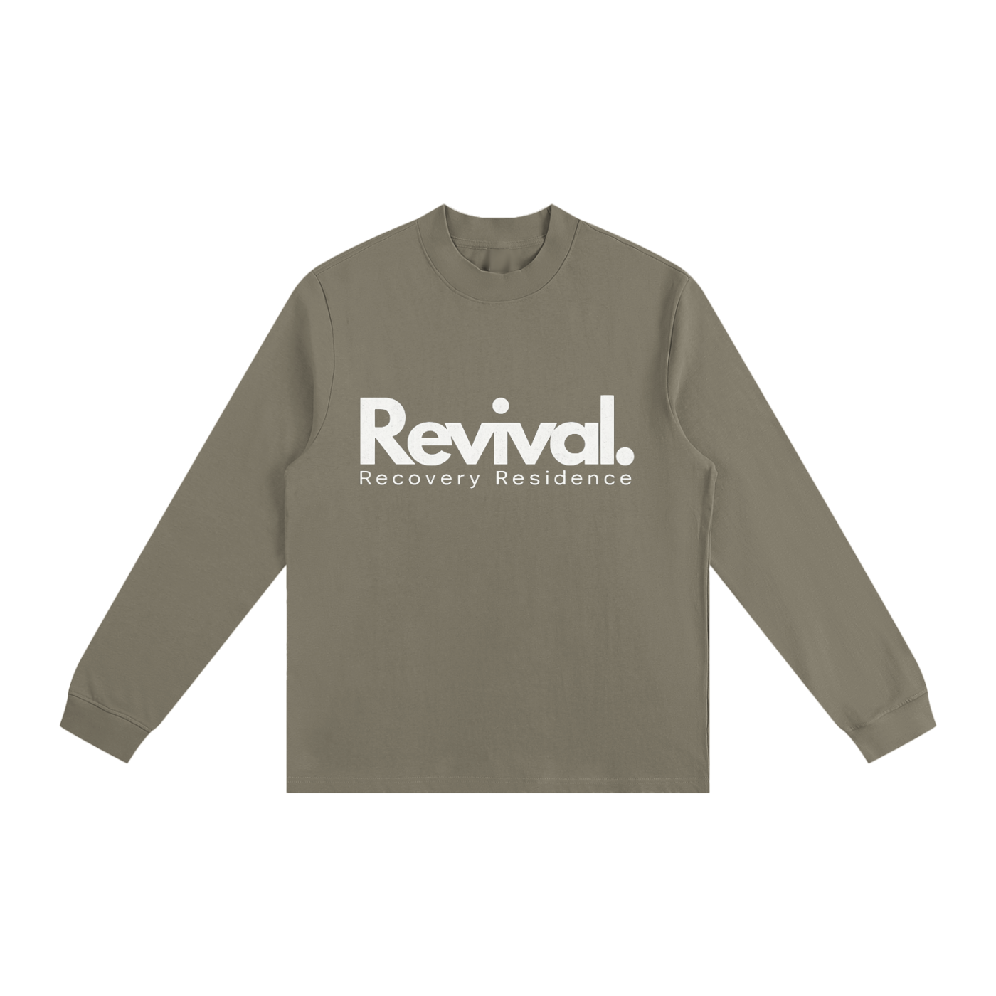 Essential Non-Shrink Mock Neck Sweatshirt