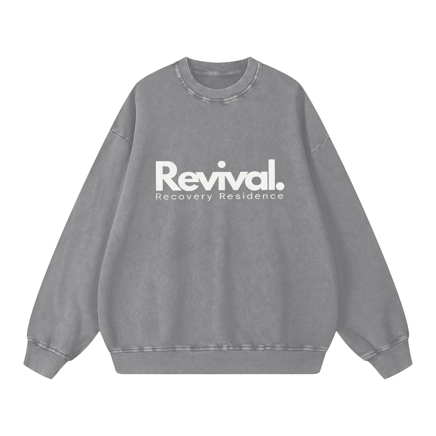 Snow Washed Oversized Sweatshirt
