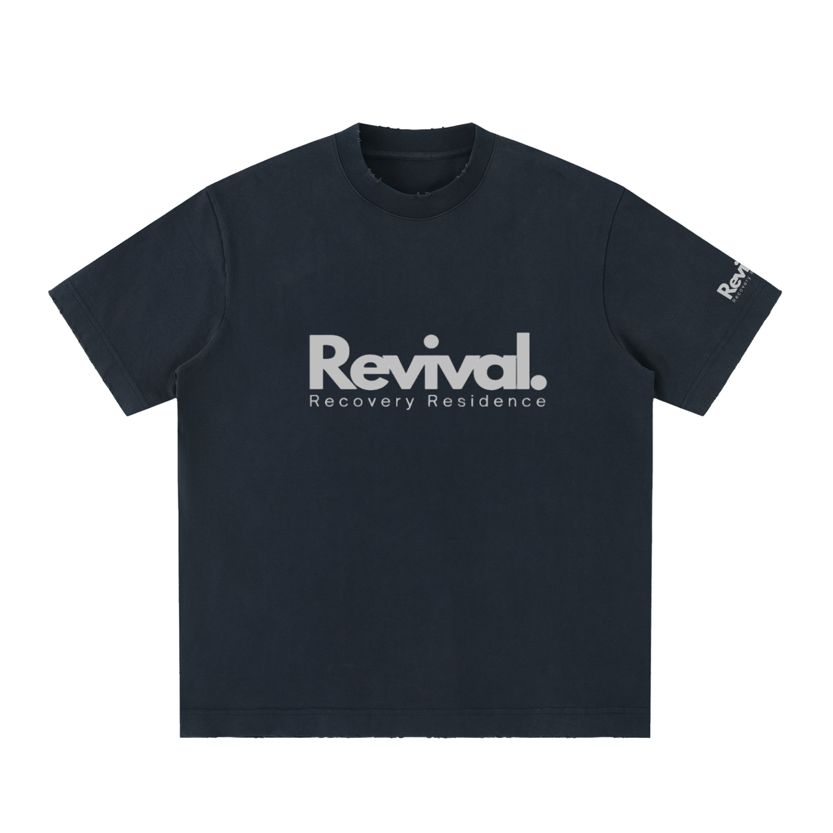 Heavyweight Vintage Washed Frayed T-Shirt