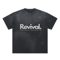 Paint Splatter Hand-Frayed Sunfade T-Shirt