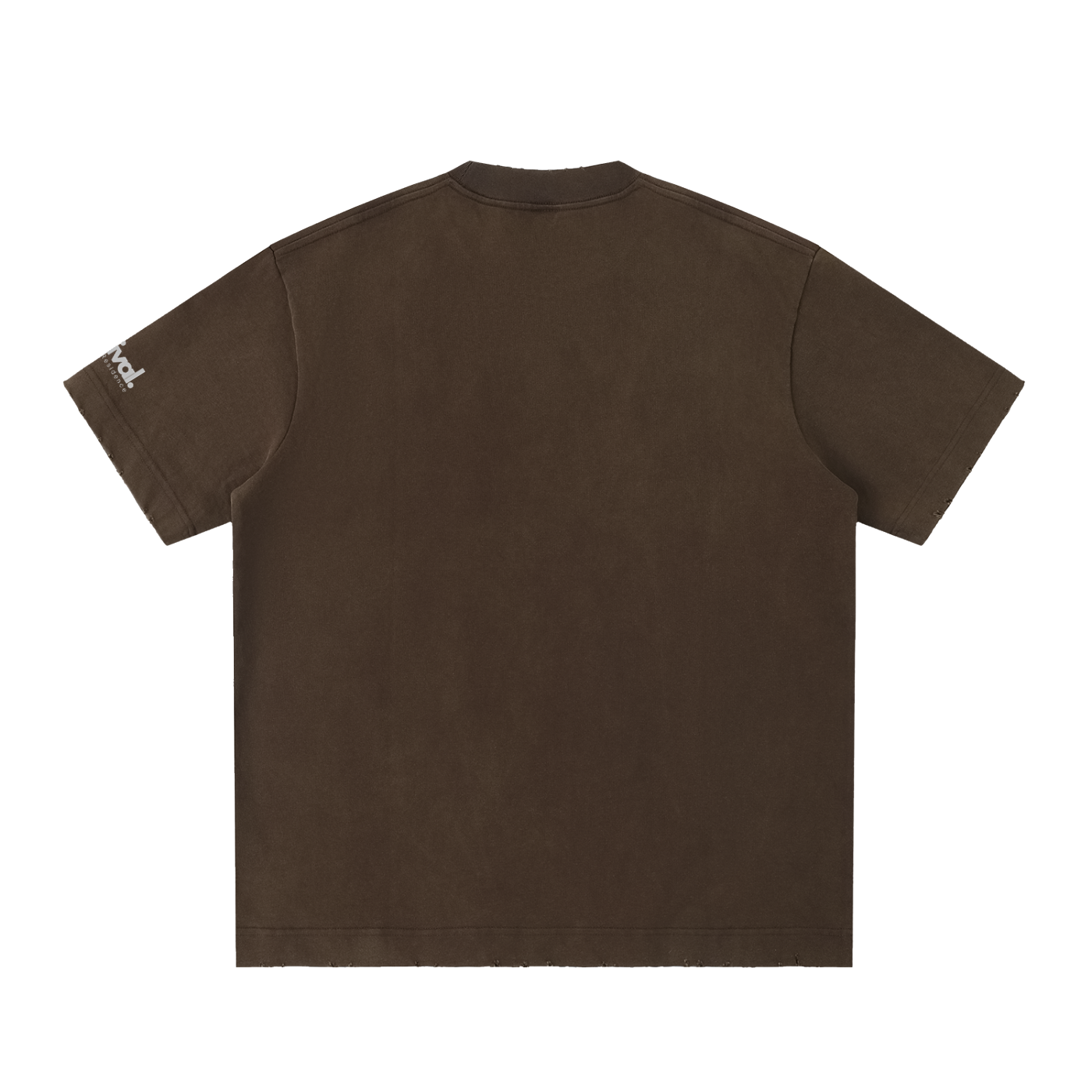 Heavyweight Vintage Washed Frayed T-Shirt