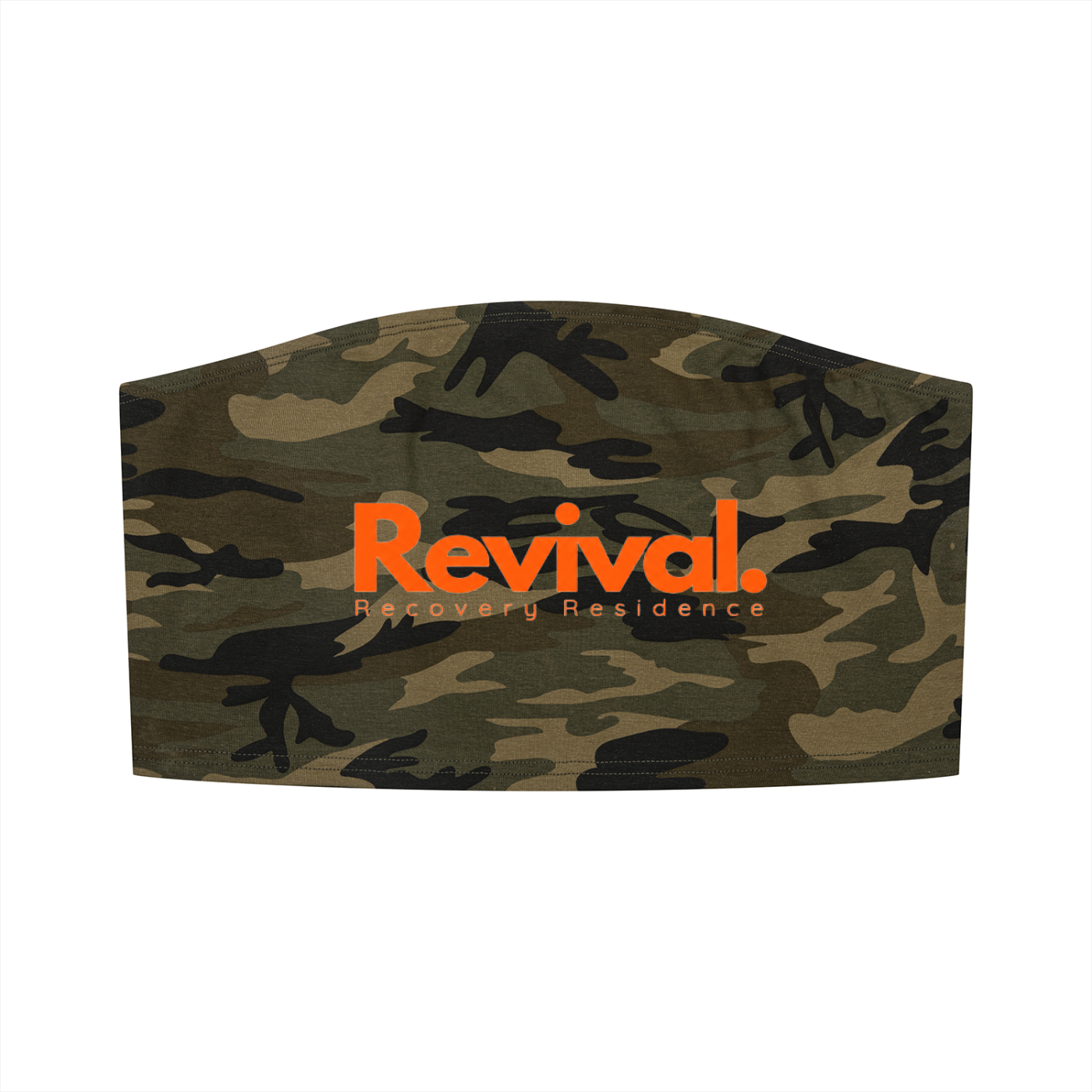 Women’s Camo Cropped Tube Top