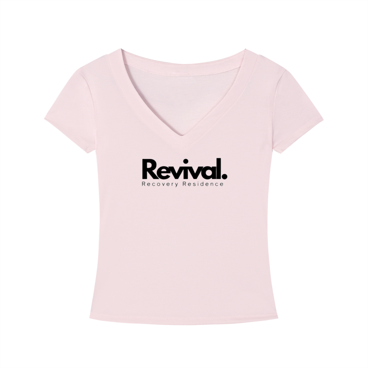 Tencel Slim Fit V-Neck T-Shirt