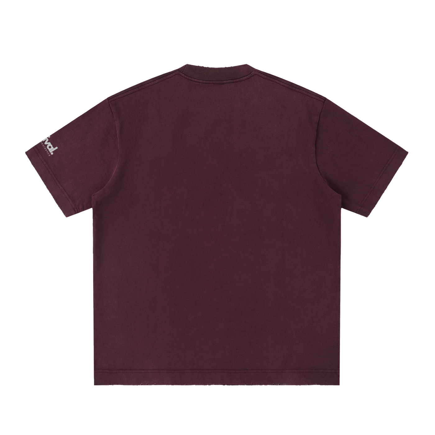 Heavyweight Vintage Washed Frayed T-Shirt