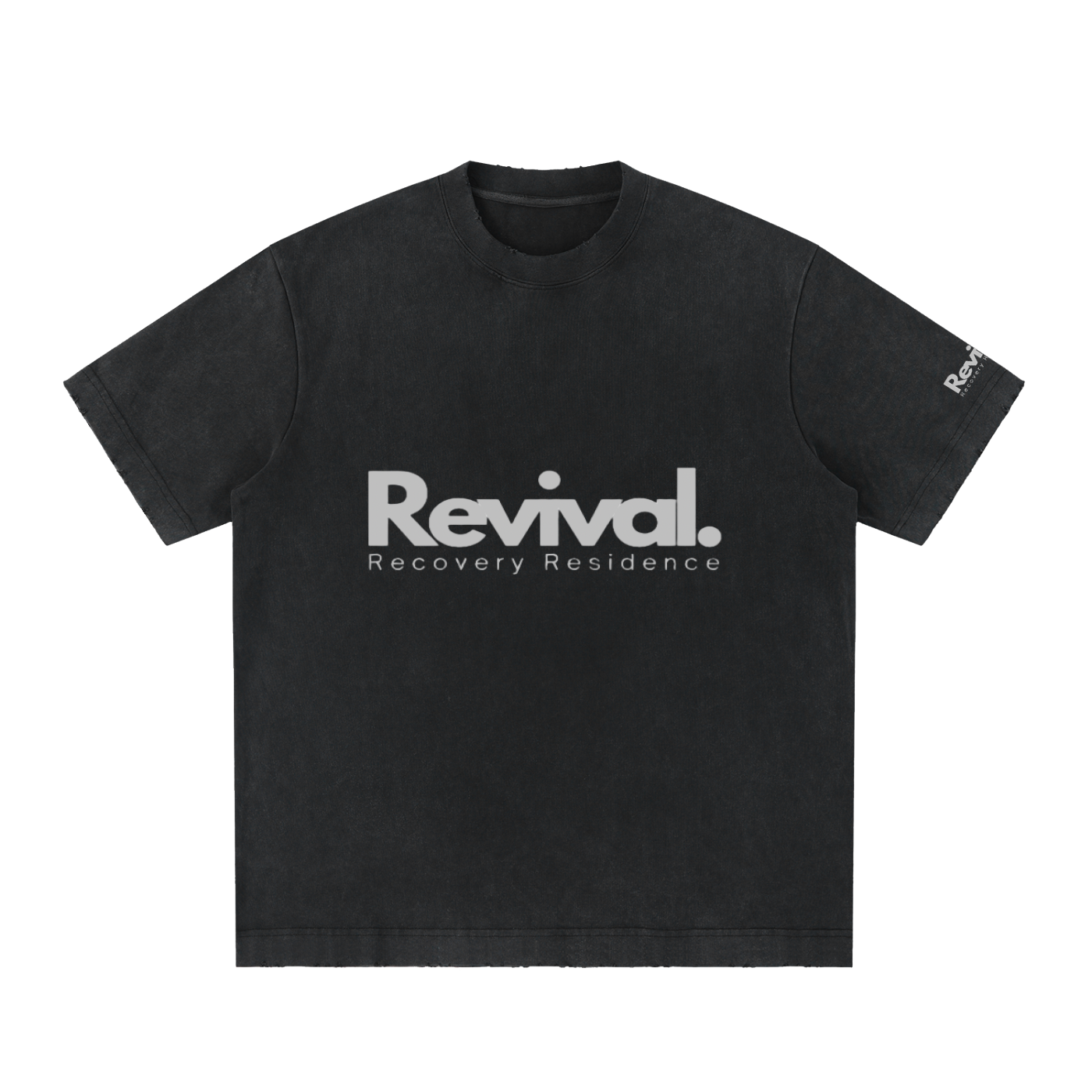 Heavyweight Vintage Washed Frayed T-Shirt