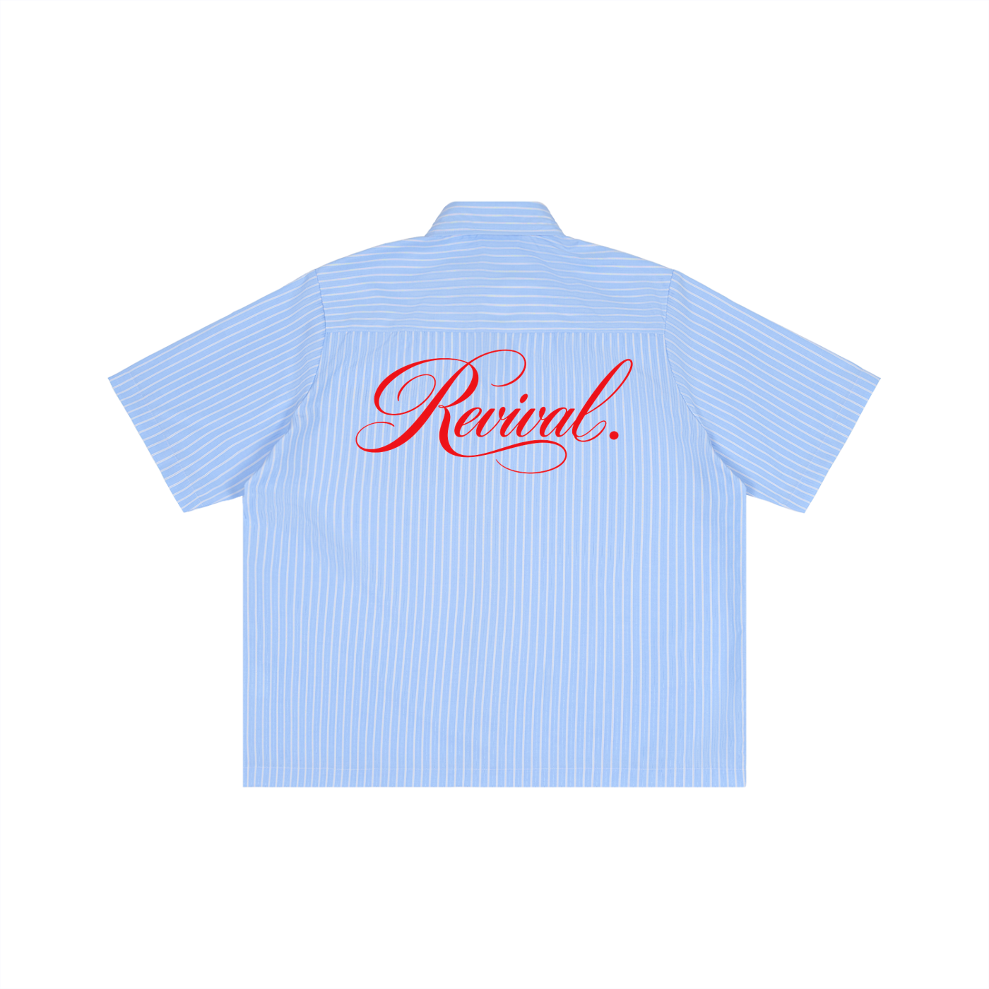 Striped Boxy Short Sleeve Shirt