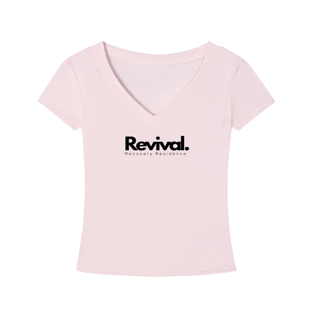 Tencel Slim Fit V-Neck T-Shirt