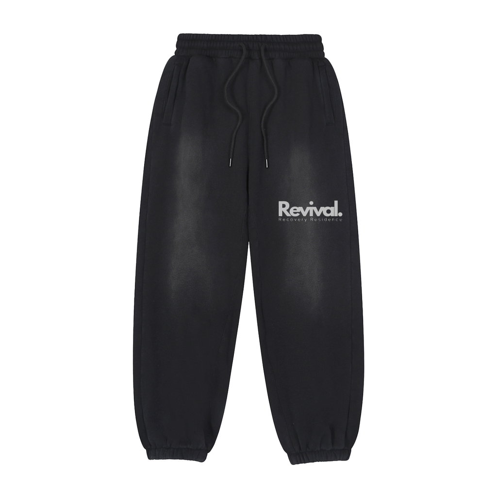 Vintage Washed Fleece Jogger Sweatpants