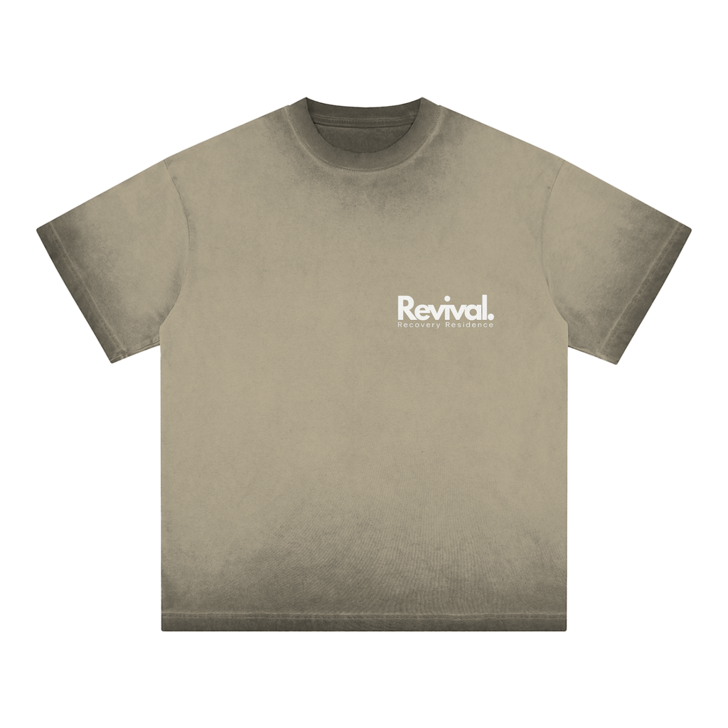 Reverse Dyed Loose Cotton T-Shirt