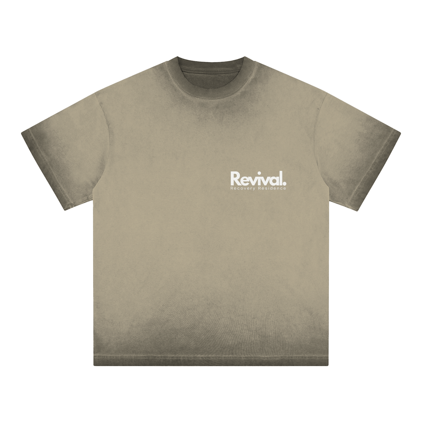 Reverse Dyed Loose Cotton T-Shirt