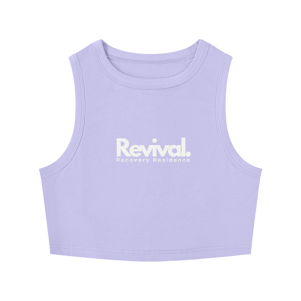 Women's Tight Crewneck Crop Tank Top