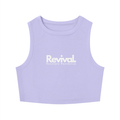 Women's Tight Crewneck Crop Tank Top